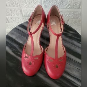 T-Strap Mary Jane Pumps